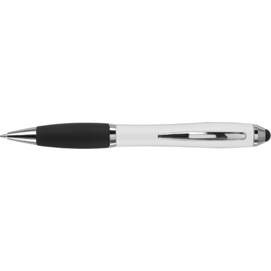 Кулькова ручка зі стилусом білий - V1315-02
