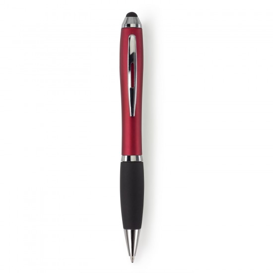Кулькова ручка зі стилусом червоний - V1315-05