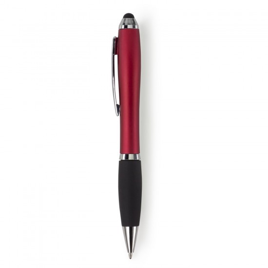 Кулькова ручка зі стилусом червоний - V1315-05