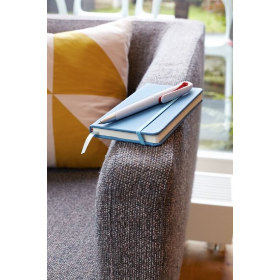 Ручка пластикова кулькова Voyager Twist блакитний - V1318-23