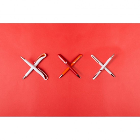 Ручка пластикова кулькова Voyager Twist блакитний - V1318-23