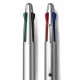 Кулькова ручка з різнокольоровими чорнилами чорний - V1432-03