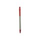 Еко-ручка кулькова з переробленого картону червоний - V1470-05