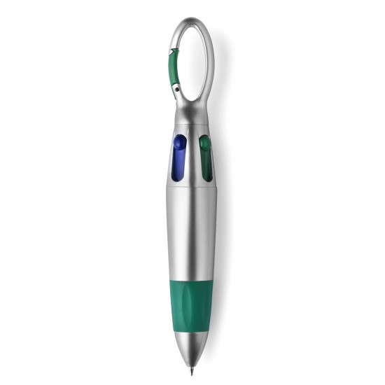 Кулькова ручка з багатоколірними чорнилом світло-зелений - V1504-10