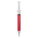 Ручка кулькова  шприц червоний - V1524-05