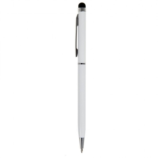 Кулькова ручка зі стилусом білий - V1537-02
