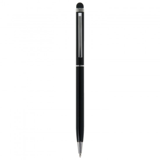 Кулькова ручка зі стилусом чорний - V1537-03