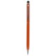 Кулькова ручка зі стилусом помаранчевий - V1537-07