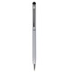 Кулькова ручка зі стилусом сріблястий - V1537-32