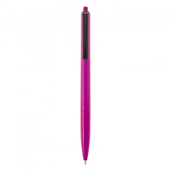 Ручка пластикова кулькова Voyager рожевий - V1629-21