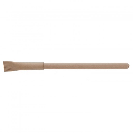 Еко-ручка кулькова Voyager з ковпачком коричневий - V1630-00