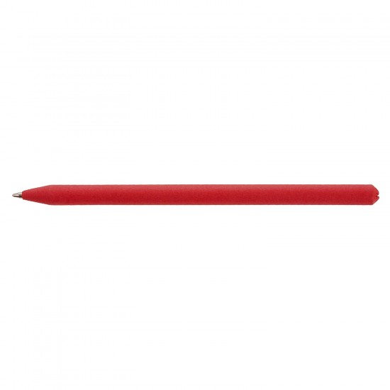 Еко-ручка кулькова Voyager з ковпачком червоний - V1630-05