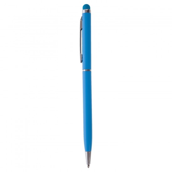 Кулькова ручка зі стилусом блакитний - V1637-23