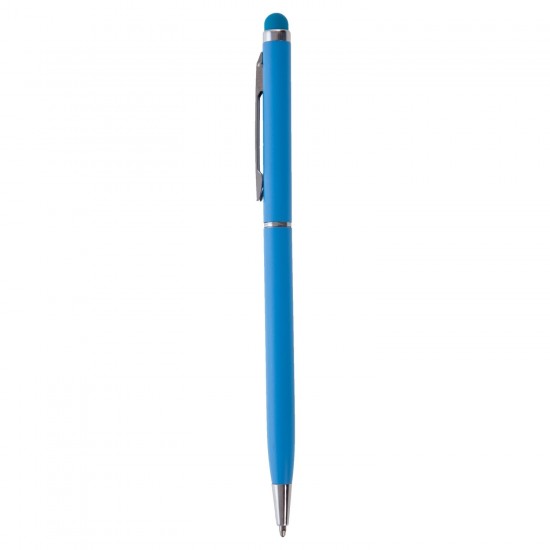 Ручка-стилус металева кулькова Voyager блакитний - V1637-23