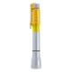 Ліхтарик 2 LED і кулькова ручка зі шнуром жовтий - V1654-08