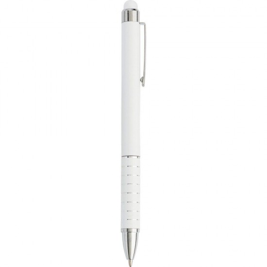 Кулькова ручка зі стилусом білий - V1657-02