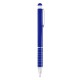 Кулькова ручка зі стилусом синій - V1657-11
