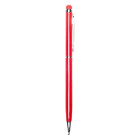 Кулькова ручка зі стилусом червоний - V1660-05