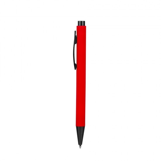 Кулькова ручка з високоякісної пластмаси і металу червоний - V1696-05