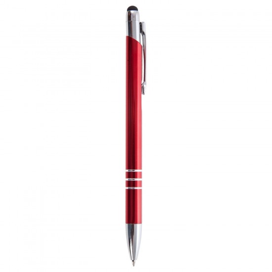 Кулькова ручка зі стилусом червоний - V1701-05