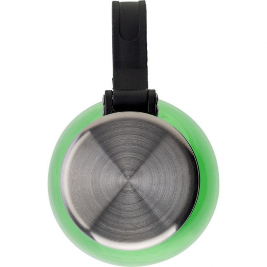 Пляшка для води 750 мл сталева Voyager RPET, з ручкою лайм - V1895-09