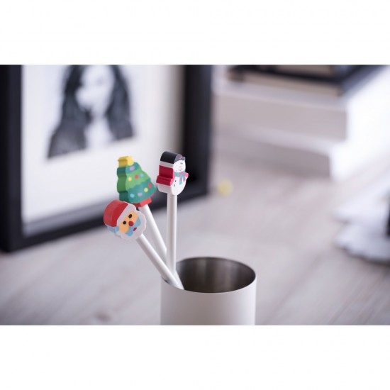 Олівець з гумкою Voyager Ялинка зелений - V1908-06