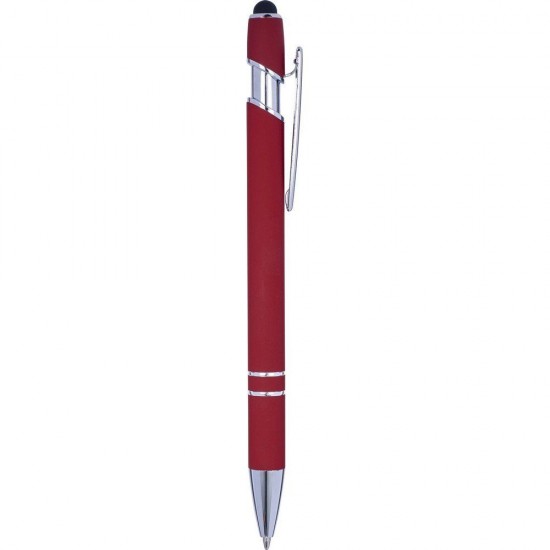 Кулькова ручка, сенсорна ручка червоний - V1917-05