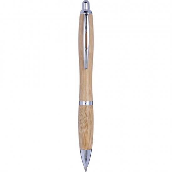 Бамбуковая шариковая ручка дерево - V1922-17