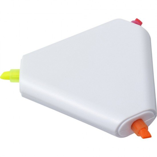 Маркер текстовий Voyager Triangular, 3 шт білий - V1925-02