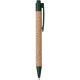 Коркова кулькова ручка зелений - V1928-06