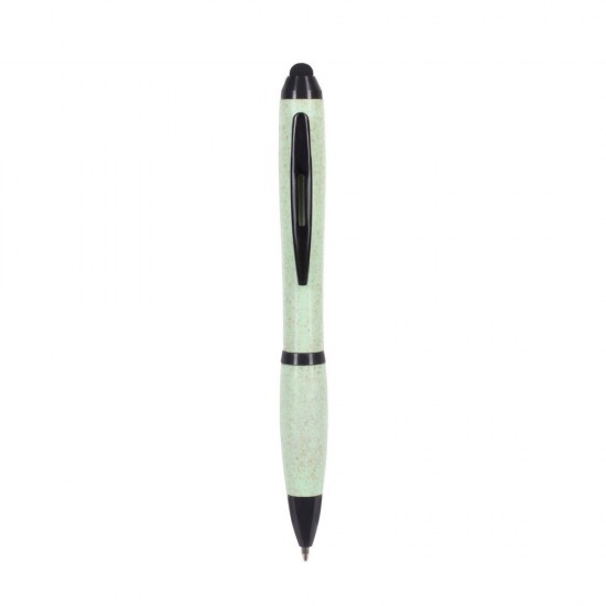 Ручка кулькова сенсорна, бамбукова світло-зелений - V1933-10
