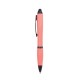 Ручка кулькова сенсорна, бамбукова рожевий - V1933-21