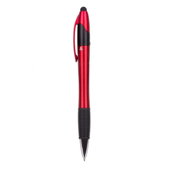 Кулькова ручка, сенсорна ручка червоний - V1935-05