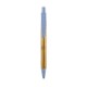Бамбуковая шариковая ручка синій - V1947-11