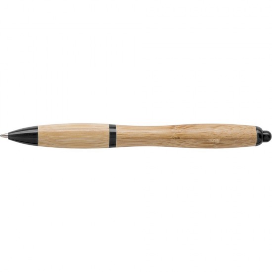Еко-ручка бамбукова чорний - V1965-03