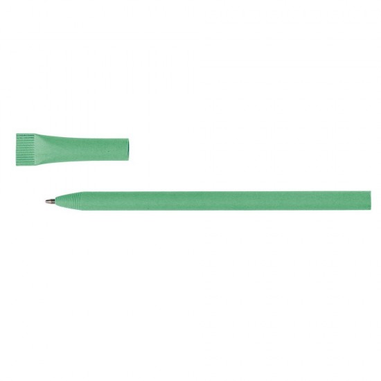 Еко-ручка кулькова з паперу зелений - V1969-06