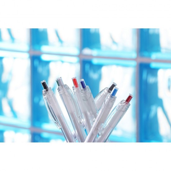 Ручка пластикова кулькова Voyager rPET синій - V1971-11