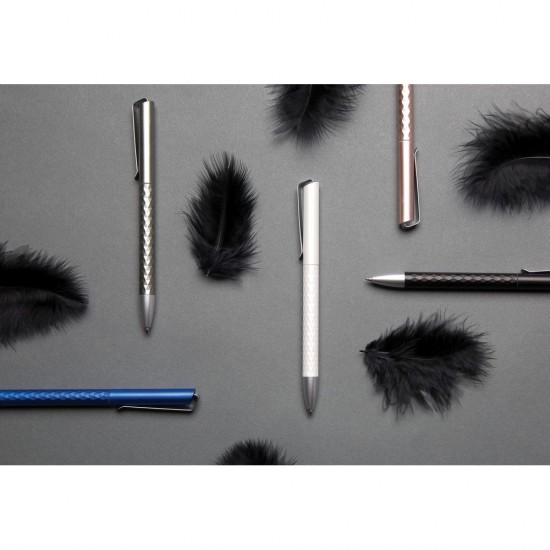 Ручка пластикова кулькова Voyager з металевим затискачем кобальт - V1998-04 Ручка пластикова кулькова Voyager з металевим затискачем кобальт - V1998-04