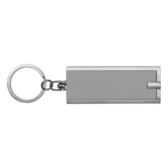 Брелок для ключів, 1 світлодіодний індикатор сріблястий - V2122-32
