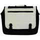 Сумка-портфель Voyager чорний/білий - V2569-00