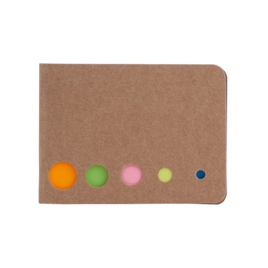 Набір стікерів для нотаток Voyager коричневий - V2570/A-00