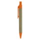 Еко-блокнот А7 з кульковою ручкою помаранчевий - V2687-07