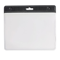 Бейдж горизонтальний Voyager чорний - V2712-03