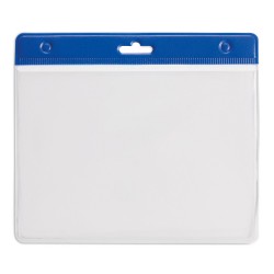 Бейдж горизонтальний Voyager синій - V2712-11