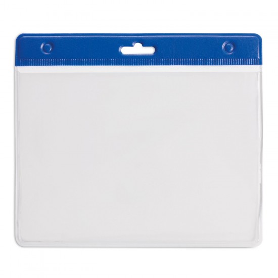 Бейдж горизонтальний Voyager синій - V2712-11