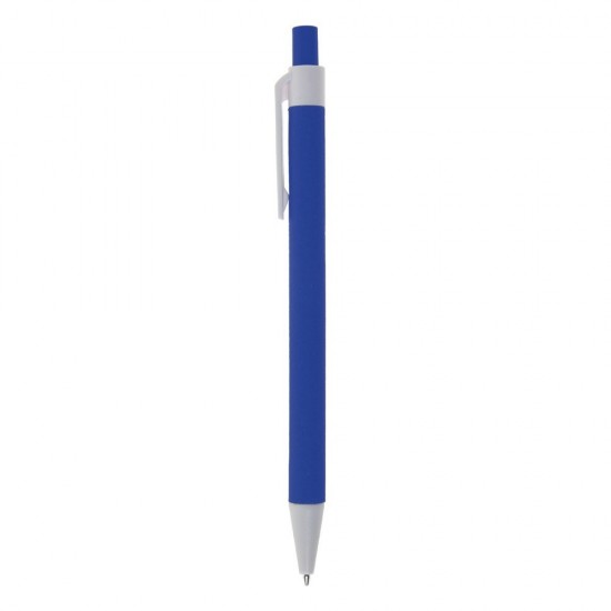 Блокнот А5 з кульковою ручкою синій - V2795-11