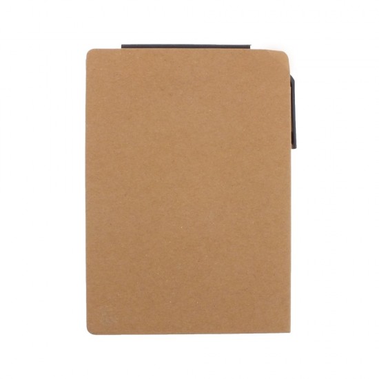 Еко-набір стікерів Voyager з ручкою чорний - V2842-03