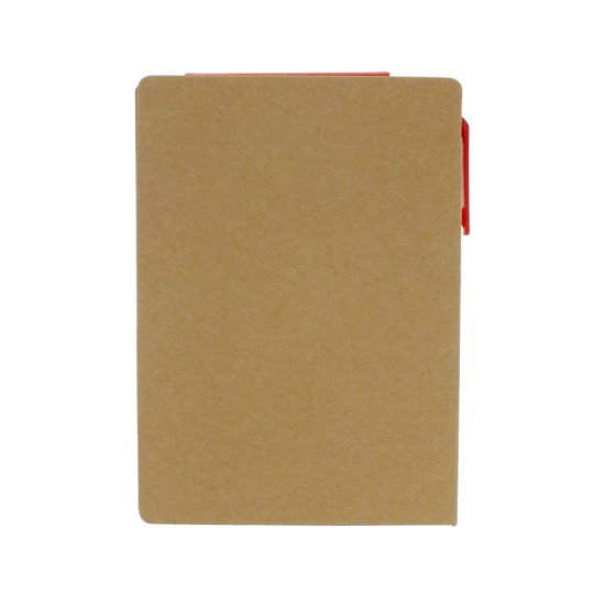 Еко-набір стікерів Voyager з ручкою червоний - V2842-05