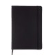 Блокнот без лініювання А5 Voyager, тверда обкладинка чорний - V2857-03
