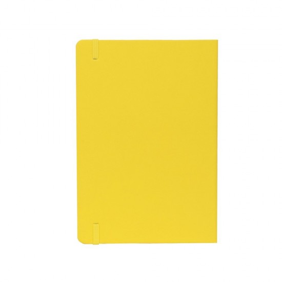 Блокнот без лініювання А5 Voyager, тверда обкладинка жовтий - V2857-08